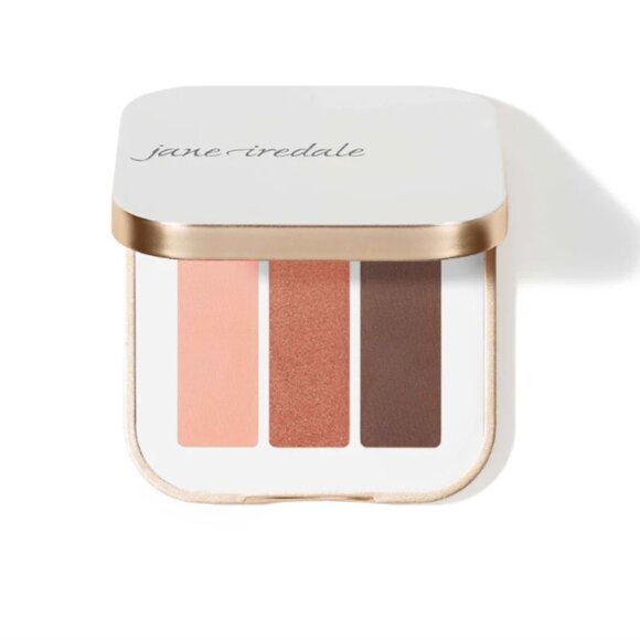 jane iredale PurePressed® Eye Shadow Triple | Wildflower | NEW MAKEUP - Picture 1 of 4